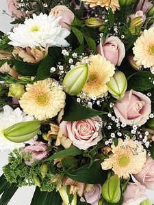 Products: Soft and Elegant Bouquet - Hornby Florist