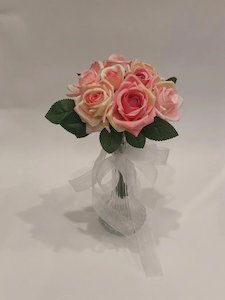 Hospital Friendly Artificial Bouquet in Vase - Hornby Florist