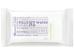 Fight Virus Collection: Terra Anti-Bacterial Wipe (40pk) - Used on Hand, Body and Surface