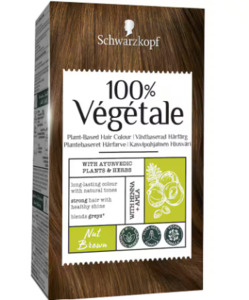 Hair Care: Schwarzkopf 100% Vegetale Plant Based Hair Colour Nut Brown Each