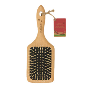 Korbond Redberry Square Wooden Bristle Large Brush 1ea