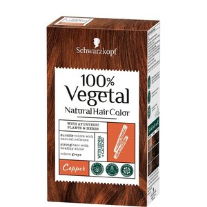 Schwarzkopf 100% Vegetale Plant Based Hair Colour Copper Each