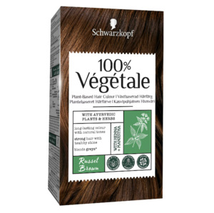 Schwarzkopf 100% Vegetale Plant Based Hair Colour Russet Brown Each