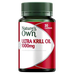 Nature's Own Ultra Krill Oil 1000mg 30 Capsules