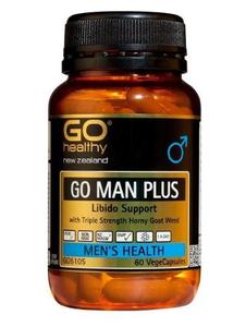 Health Wellbeing: GO Healthy GO Man Plus Capsules 60