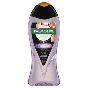 palmolive luminous oils shower gel luminous oil enriching coconut oil with frangipani 400ml