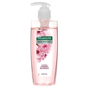 Sanitiser Disinfectant: palmolive antibacterial hand sanitiser japanese cherry blossom pump non-sticky rinse free 200ml