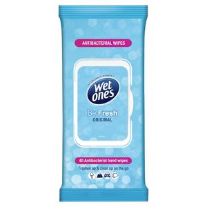 Masks Wipes Gloves: wet ones be fresh 40