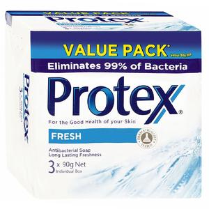 Body Care: Protex Fresh Bar Soap 3 Pack