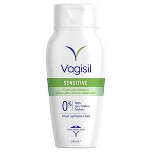 Feminine Hygiene: vagisil intimate wash sensitive 240ml