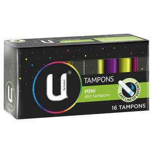 Feminine Hygiene: u by kotex tampons mini 16 slim