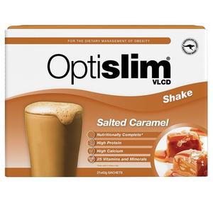 Optislim VLCD Shake Salted Caramel 21x40g