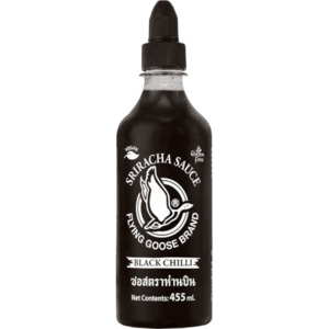 Pantry: flying goose sriracha sauce black 455mL