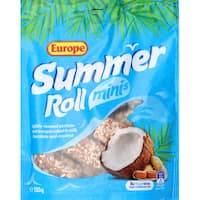 Pantry: europe summer roll snack bar bite sized 150g