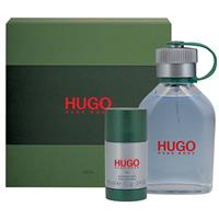 Gift Set: hugo boss hugo for men eau de toilette 75ml plus deodorant stick 2 piece set