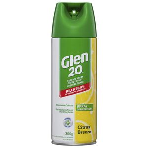 Glen 20 Spray Disinifectant Citrus Breeze 300g