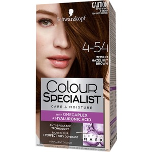 Schwarzkopf Colour Specialist 4-54 Medium Hazelnut Brown