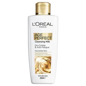 l'oreal paris age perfect cleansing milk 200ml