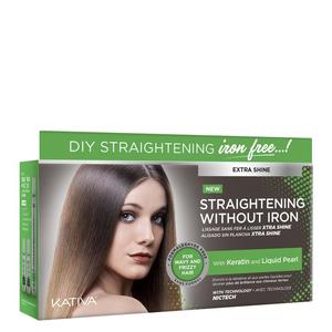 Clearance: kativa hair straightening kit extra shine