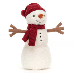 Jellycat Teddy Snowman Large Multi-Coloured SWM2LT