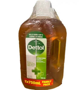 Fight Virus Collection: Dettol Antiseptic Disinfectant Liquid 2 x 750ml