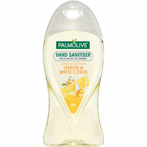 Sanitiser Disinfectant: Palmolive Hand Sanitiser Lemon & Citrus 48ml