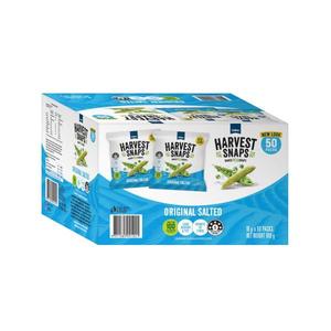 Pantry: Calbee Harvest Snaps Baked Pea Crisps 50 x 18g