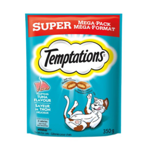 Whiskas Temptations Tempting Tuna Treats For Cats 350g