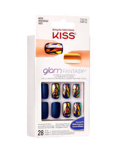 Kiss Nails Glam Fantasy Nails, Tan Lines
