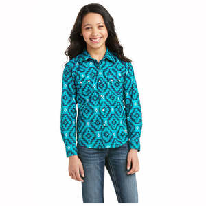 Ariat REAL Kids Mesa Long Sleeve Shirt - 10 and 12 years