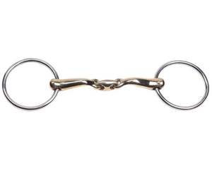 Zilco Curved Gold Training Snaffle