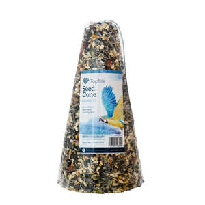Feed: Topflite Parrot Seed Cone Large