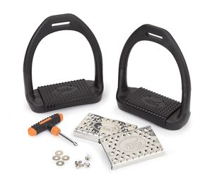 Saddle: Tekna Flex-Tek Stirrup Irons