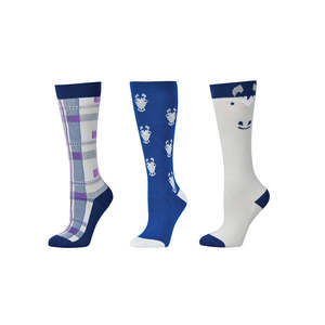 Dublin Kids 3 Pack Peekaboo Socks