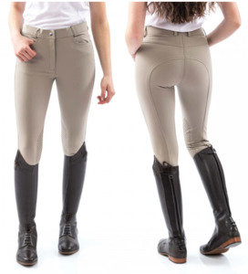 Clothing Boxing: John Whitaker Clayton Ladies Breeches w/ Silicon Grip Knee Patches