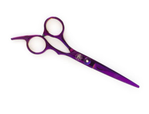 Stable Gear: Hairy Pony Straight Scissors - Purple