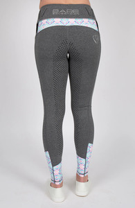 Bare Equestrian Adult Performance Tights - Azure