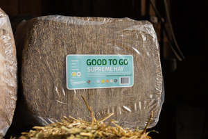 Horse Feed: Supreme Hay Compact Bale - Wrapped