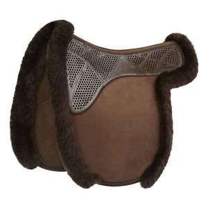 Acavallo: Acavallo Gel-Grip Showing Numnah - Brown
