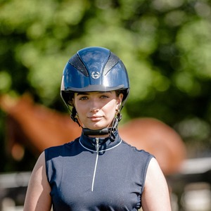 Champion Riding Helmets: Yellow Taggable - Champion Air-Tech Riding Deluxe Helmet