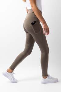 Horze: Horze Dea Ladies Full Grip Riding Tights