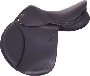 Saddles For Sale: Flair Synthetic Jump Saddle