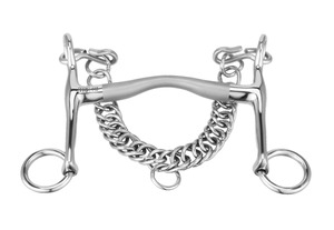 Bits: Sprenger SATINOX Weymouth - Stainless steel