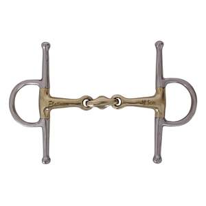 Bits: Platinum German Silver Full Cheek with Lozenge