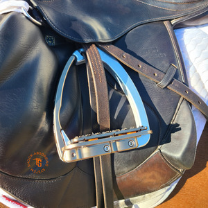 Stirrup Leathers Irons: Tech Venice Plus EVO Safety Stirrups