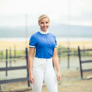 Horse Riding Clothing Show Apparel: Horze Active Ladies Silicone Full Seat Breeches