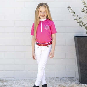 Hampton Harlow: Hampton & Harlow Girls Short Sleeve Show Shirt