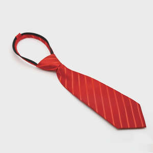 Equetech Luxury Red Ready-tied Show Tie