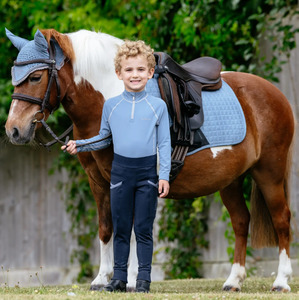 Saddle Pads Saddle Blankets: LeMieux Mini Suede Close Contact Square