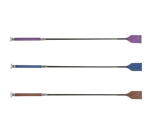 Whips: Dublin Leather Embossed Crop